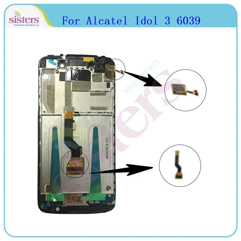 ЖК экран для Alcatel Idol 3 6039 6039A 6039K 6039Y дисплей кодирующий преобразователь сенсорного