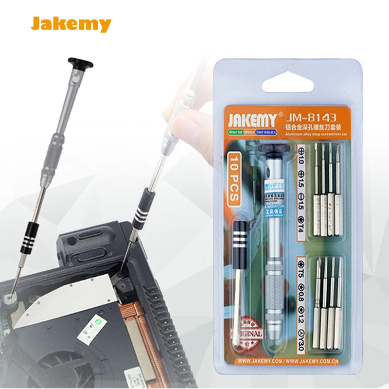 JAKEMY jm 8143 мобильный телефон ремонт отвертка крестовая щелевые Torx Pentalobe Y 3.0 винт бит
