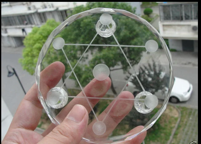 Горячие Продажа Новые 7 пластиной в виде звездочки Азиатский кристалл кварца