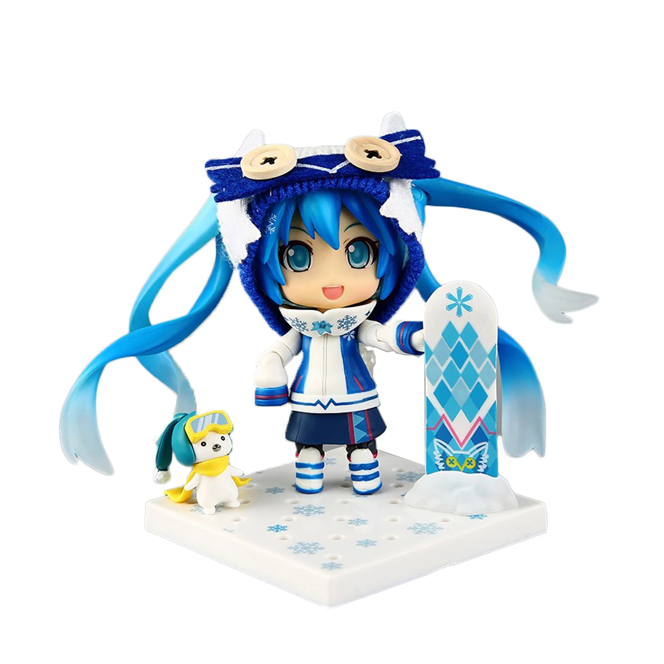 Chanycore GSC Nendoroid #570 Снежная Мику Сова Ver Hatsune Miku Сакура ПВХ фигурка Коллекционная