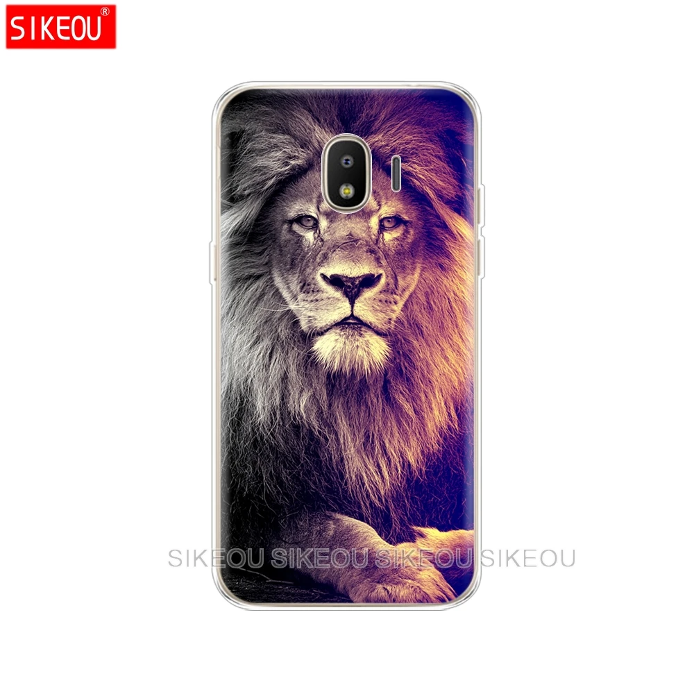 Силиконовый чехол для телефона Samsung Galaxy J3 J5 J7 2017 J330 J530 J730 PRO j2 2018 король зверей