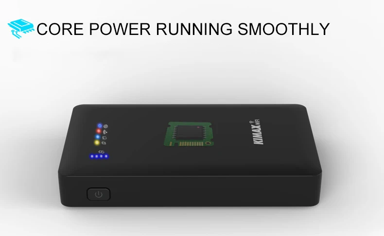 Blueendless пластиковый футляр для внешнего жесткого диска sata 2,5 дюймов USB 3,0 hhd до 2 ТБ с поддержкой Wi-Fi и коробка маршрутизатора и power bank hdd коробка