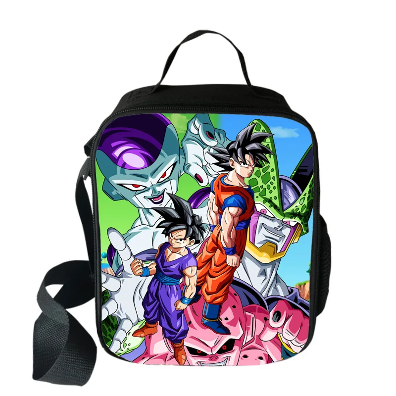 Dragon Ball 10 Аниме Dragon Ball сумка-холодильник большой емкости девушки портативный тепловой еды сумки для пикника для школы дети мальчики сумка для обедов Tote - Цвет: Dragon Ball 10