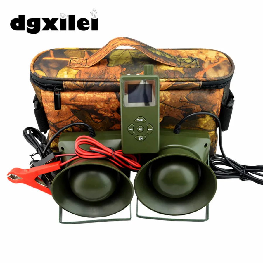 2*60 Вт внешний громкий динамик с таймером вкл/выкл электроника mp3 охота птица звонящий Турция охотничьи приманки