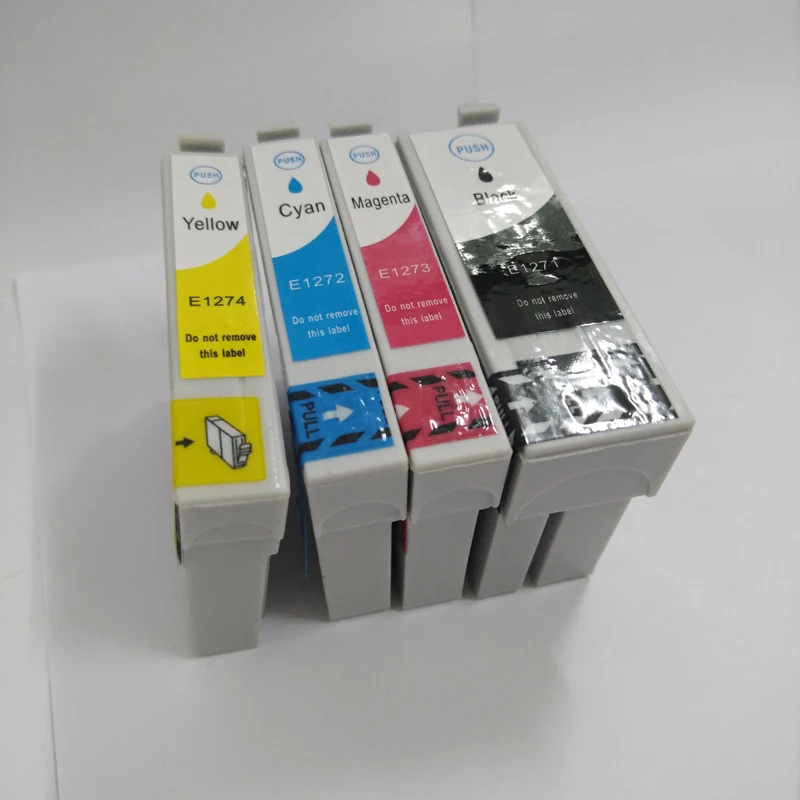 Чернильный картридж T1271 T1272 T1273 T1274 4 шт.|ink cartridge|ink cartridge for epsoncartridge epson |