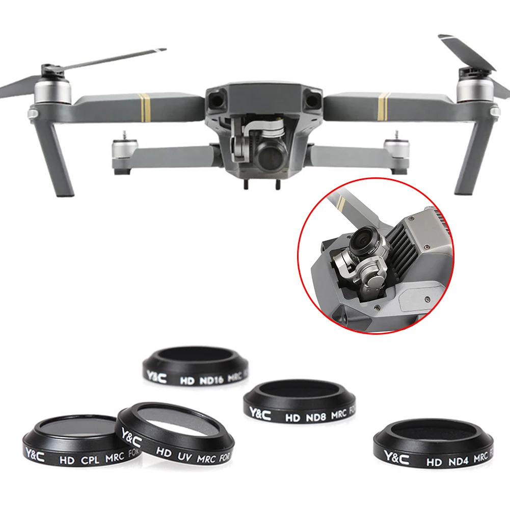ND4 ND8 ND/MCUV/CPL фильтр объектива для DJI Phantom 3 4 K Профессиональный  Advanced Стандартный