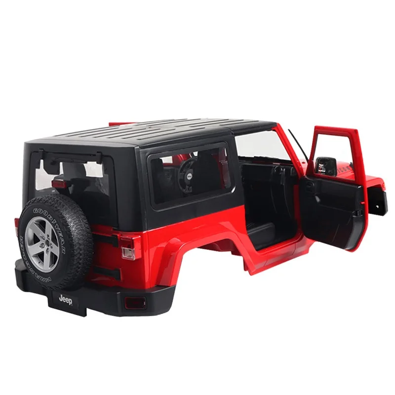 Чехол для кузова автомобиля 1:10 RC Jeep Wrangler Rubicon 1/10 радиоуправляемого гусеничного
