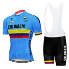 Лето 2022 велосипедная Джерси Колумбии 9D комплект MTB Униформа велосипедная одежда быстросохнущая велосипедная одежда Мужская короткая Maillot брюки костюм