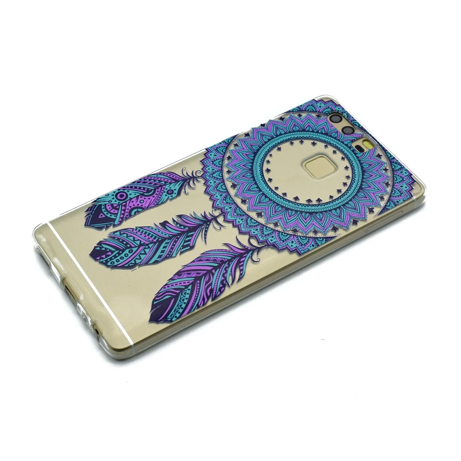 Fashion High heels butterflies blue bell towerBack TPU Clear Coque For Huawei P9 lite P10 Plus Y5 Y6 5C Case Silicone Cover |