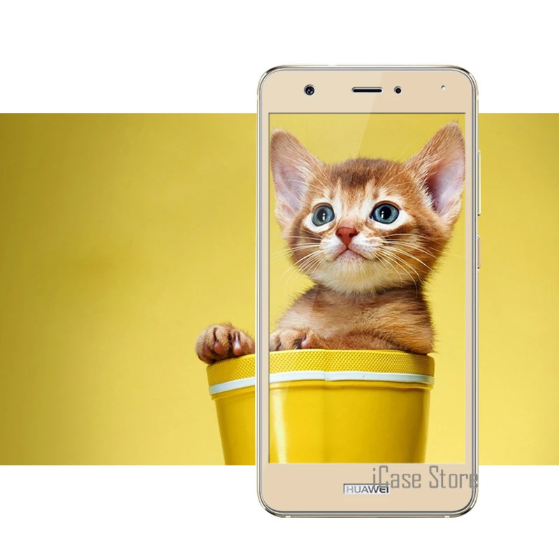 2.5D полное покрытие Экран протектор Закаленное Стекло для Huawei P9 Lite P8 НУА Вэй слава