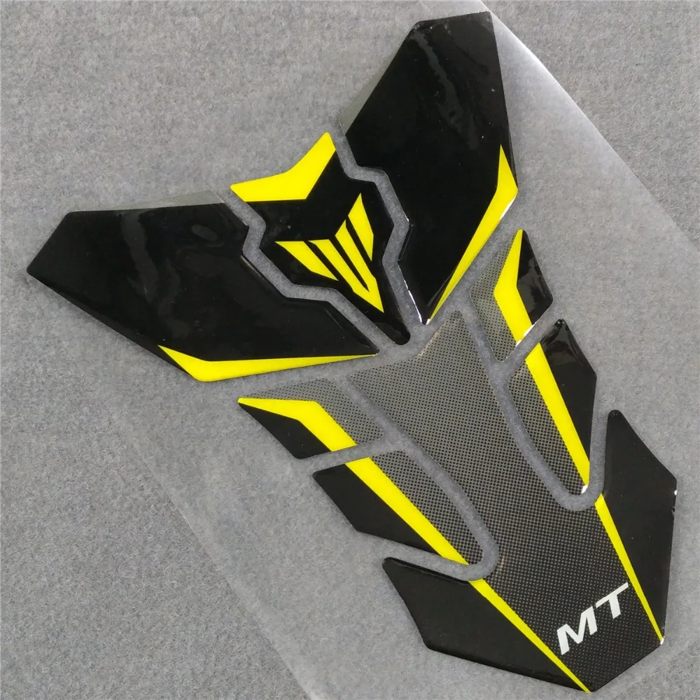 3D отражающий жилет мотоцикл для Yamaha MT10 MT-10 MT09 MT07 FZ09 MT25 защитная накладка на топливный бак Стикеры наклейка светоотражающие