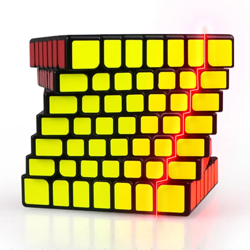 

Qiyi X-Man Design Spark and Spark M 7x7x7 Magnetic Cube Professional Mofangge 7x7 Magic Speed Cube Twist Educational Toys