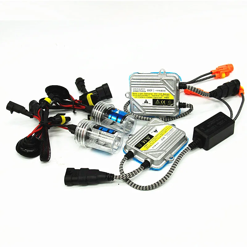 H7 H11 9005 HB3 9006 HB4 автомобильный 55 Вт hid ксеноновый комплект для преобразования 4300k 6000k