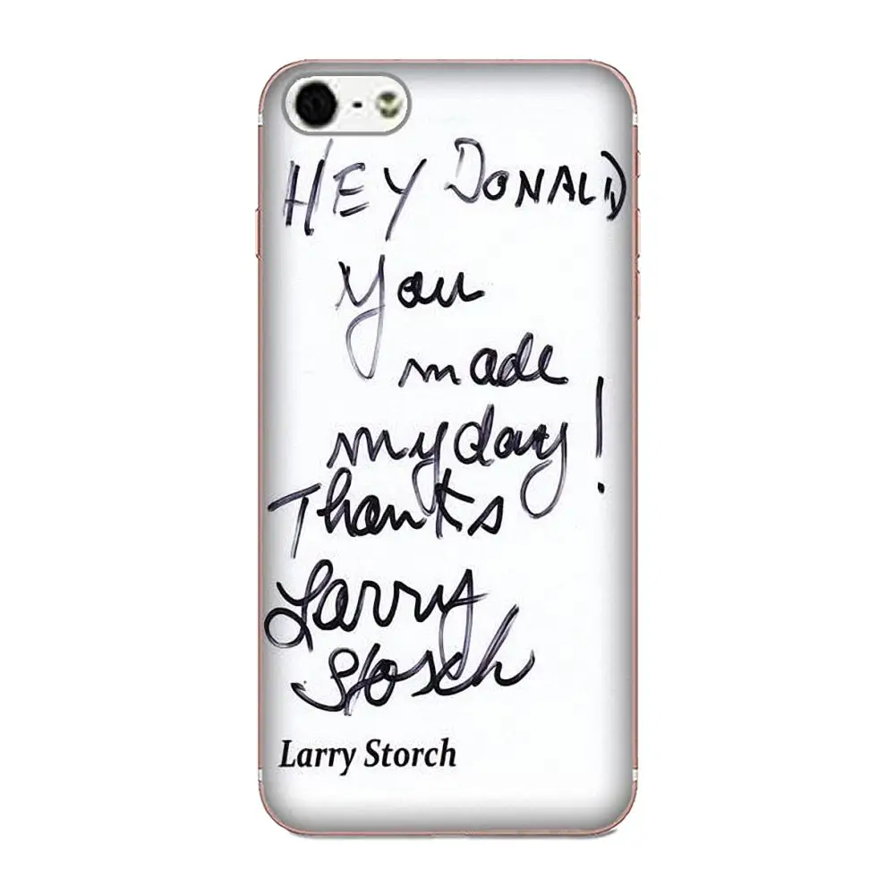 ТПУ чехлы Capa Seinfeld подписанный Ларри Дэвидом для LG Nexus 5 5X G2 G3 mini spirit G4 G5 G6 K4 K7 K8 K10 2017