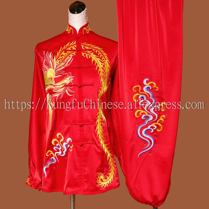 Китайская форма wushu для кунг-фу одежда костюм боевых искусств детей и взрослых |