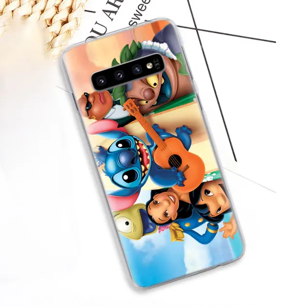 15 Симпатичный чехол для телефона с изображением Лило чехол s для samsung Galaxy S10e S10 плюс S8 S9 плюс S6 S7 край A40 A50 A70 M20 чехол Coque - Цвет: 15