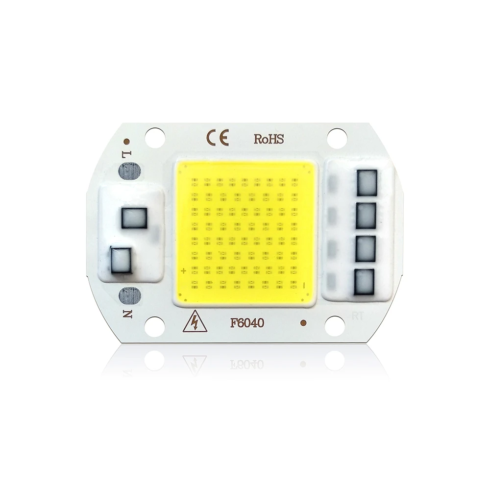 COB LED Chip 50W 30W 20W 10W 3W Smart IC нет необходимости в драйвере светодиодный ная лампа для DIY