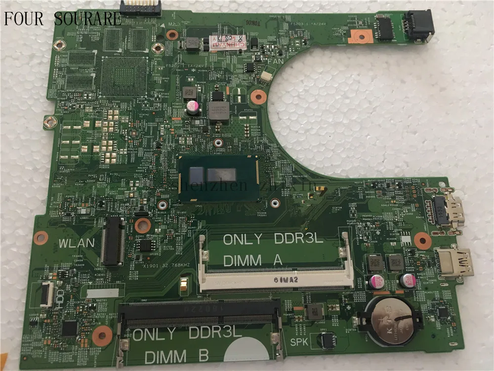 Материнская плата для ноутбука Dell Inspiron 3458 3558 3825U CPU CN 0RTK20 RTK20|Материнские платы