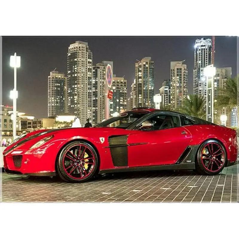 My diamond pianting Ferrari Алмазная мозаика Картина Вышивка крестом бриллианты вышитое