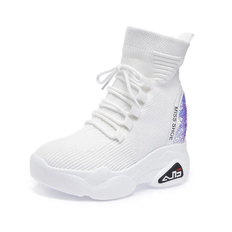 

New casual women's shoes summer hot mesh thick-soled sports shoes fashion comfortable breathable soft wild women's single shoes