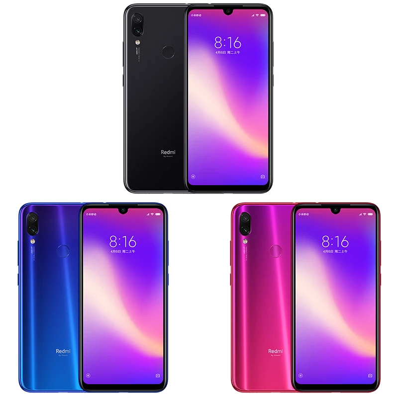 Xiaomi Redmi Note 7 Pro, 6 ГБ ОЗУ, 128 Гб ПЗУ, Смартфон Snapdragon 675, четыре ядра, 4000 мАч, 18 Вт, быстрое зарядное устройство, 48 МП, двойная камера
