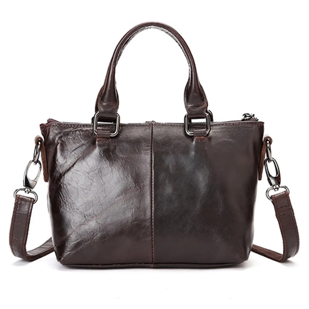 Женская сумка мессенджер из натуральной кожи маленькая роскошная через плечо