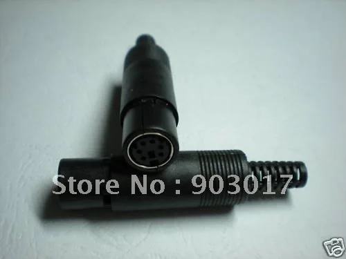 Гнездовой разъем Mini DIN Jack 4 Pin или 5 6 7 pin 8 с пластиковой ручкой шт. в упаковке|4 female