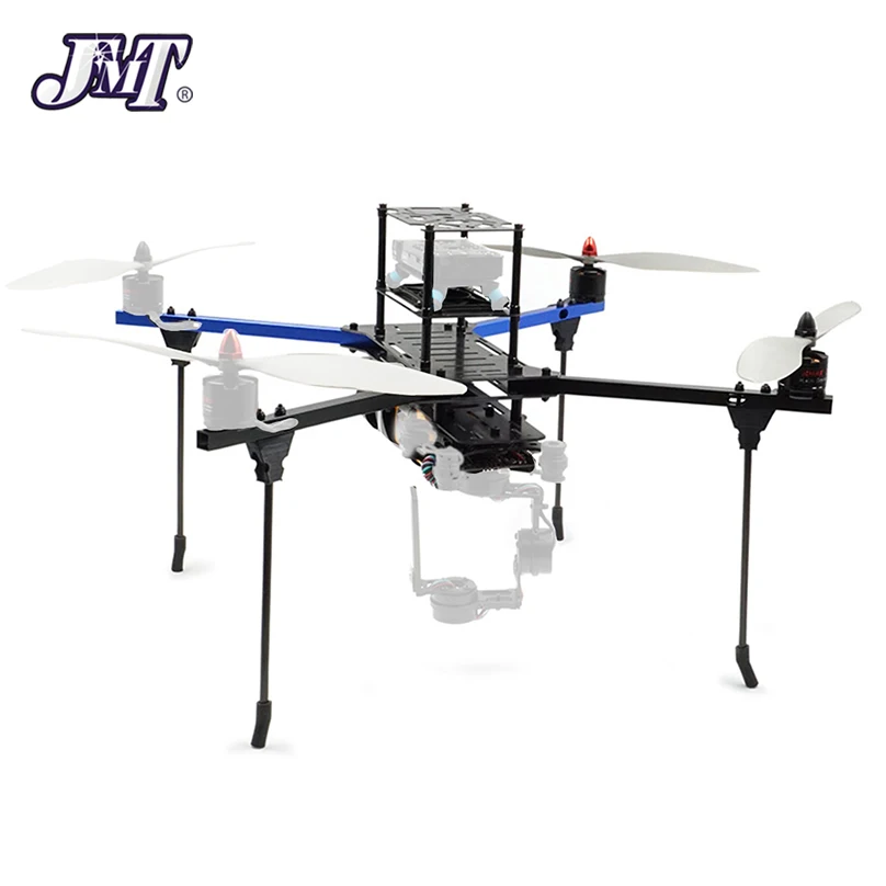 JMT BlueX450 алюминиевая трубчатая стойка 450 мм комплект рамы для DIY FPV гоночного дрона
