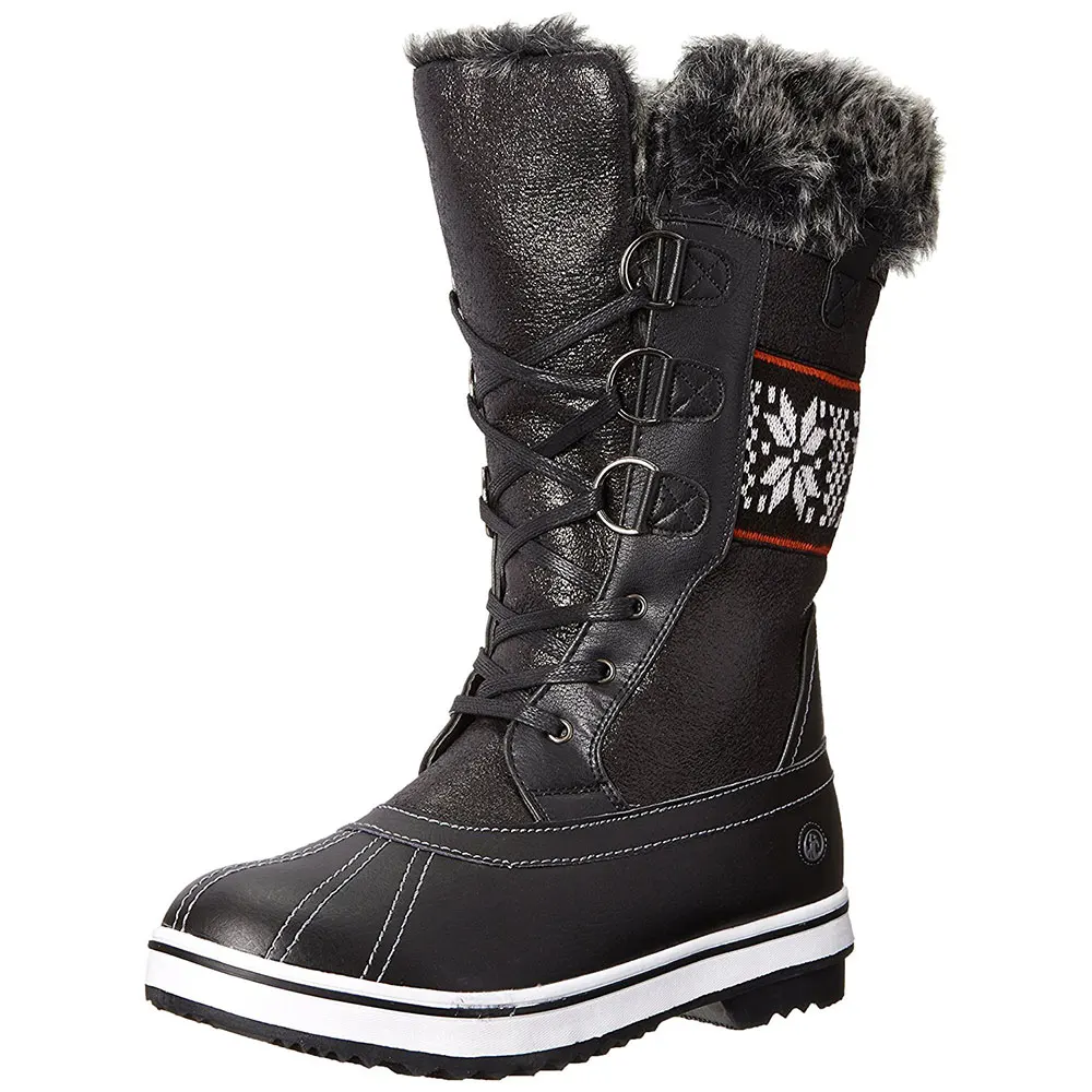

NORTHSIDE Women Non-Slip Keep Warm Snow Boots Hiking Shoes