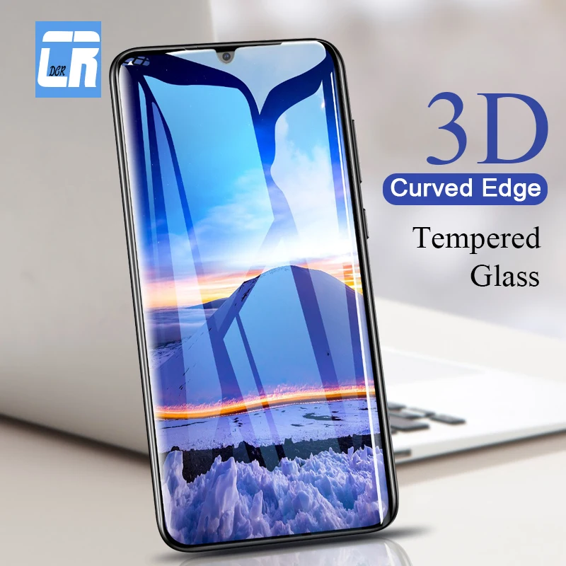 3D Edge взрывозащищенное Закаленное стекло для Huawei P30 Pro 9H Защита экрана Lite Полное