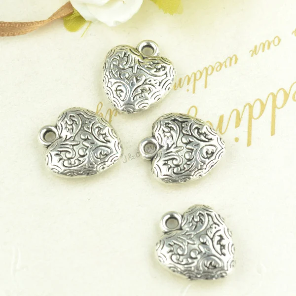 Оптовая продажа 50 шт./лот винтажные металлические тибетские серебряные 3D
