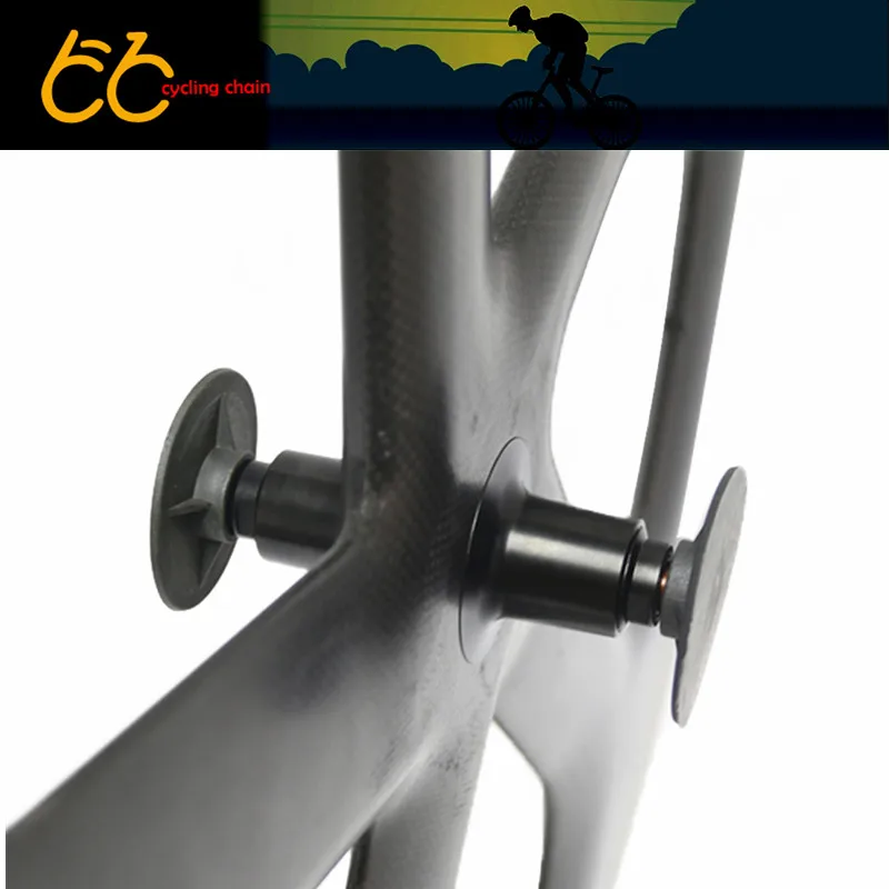 5 спицевые колеса полный углеродного волокна с новатек-концентратор трубчатые 700C