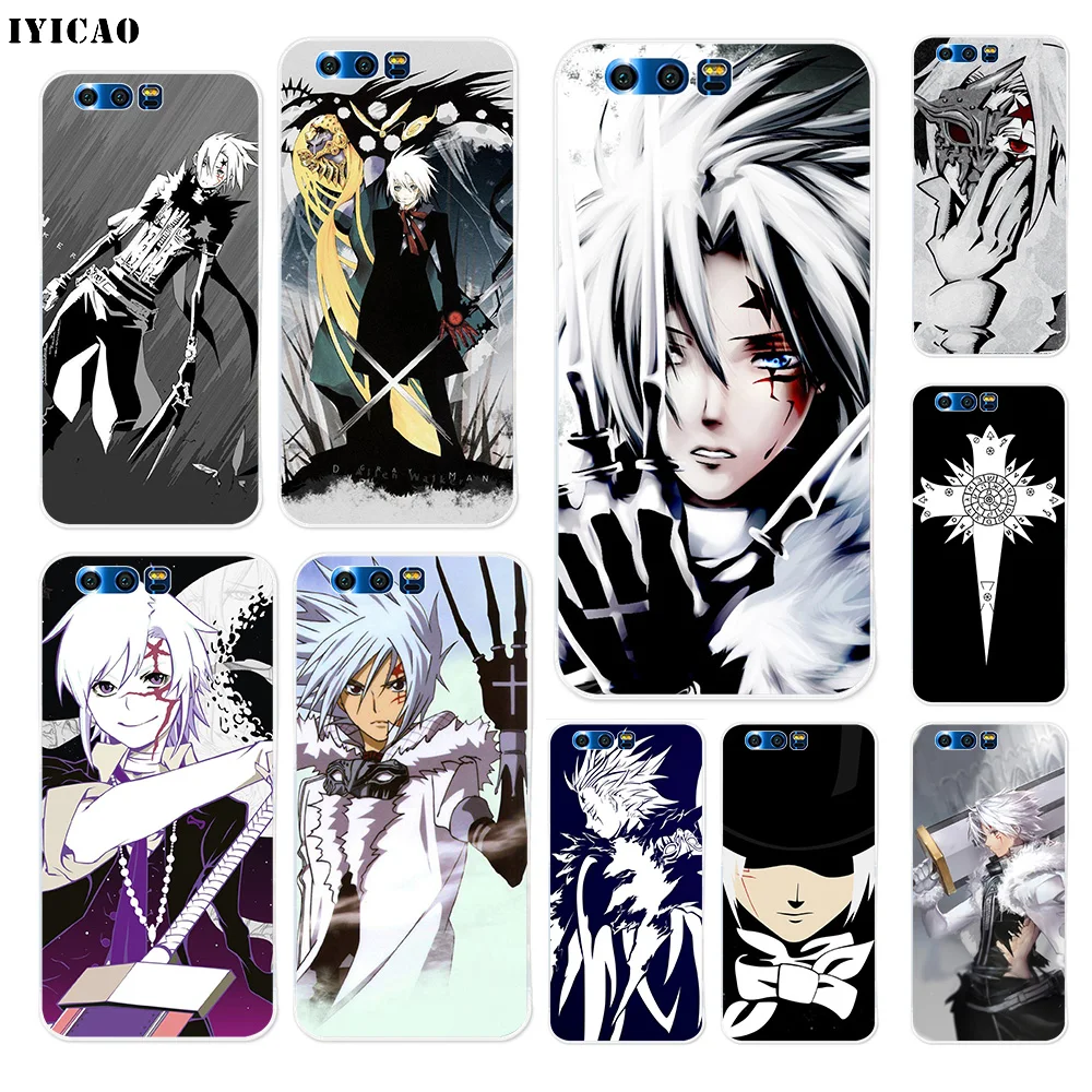 Мягкий силиконовый чехол IYICAO D.Gray man для Huawei Y9 Y7 Y6 Prime 2018 Honor 8C 8X 8 9 10 Lite 7X 7C 6A 7A Pro