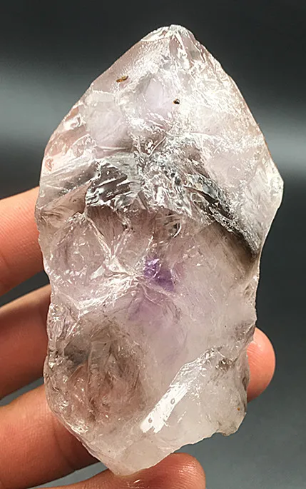 

Natural quartz crystal amethyst specimen