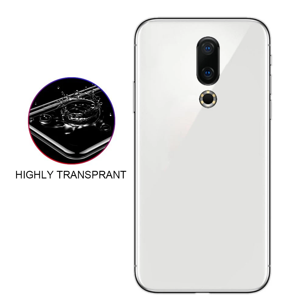 Роскошный ударопрочный Прозрачный чехол для телефона Meizu 15 чехлы из ТПУ