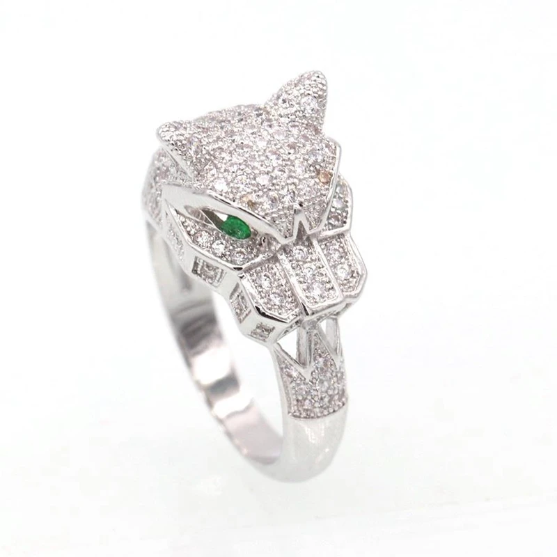 JINYAO модное романтическое женское ювелирное изделие с тигриным цирконием белое