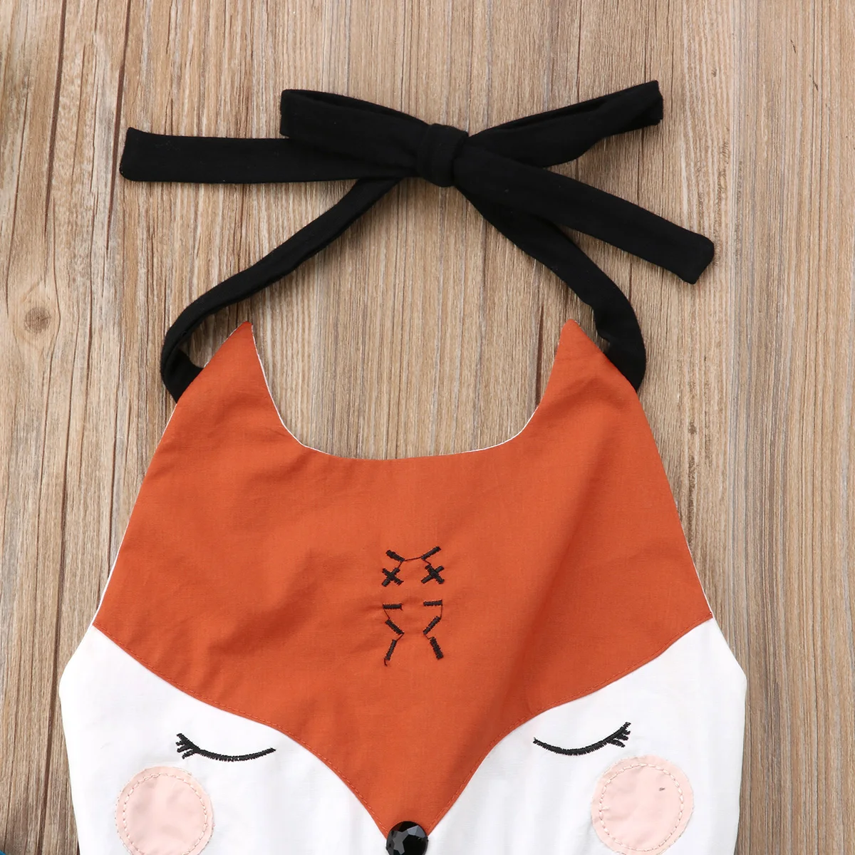 Платье принцессы Pudcoco Хлопковое платье-Холтер с животным для новорожденных