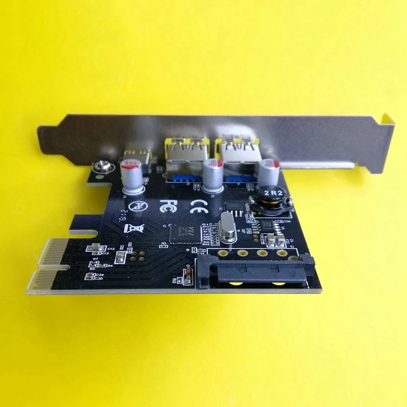 Карта расширения Pcie Usb 3 1 Type C на и 2 A 0 адаптер Pci Express хаб для контроллера