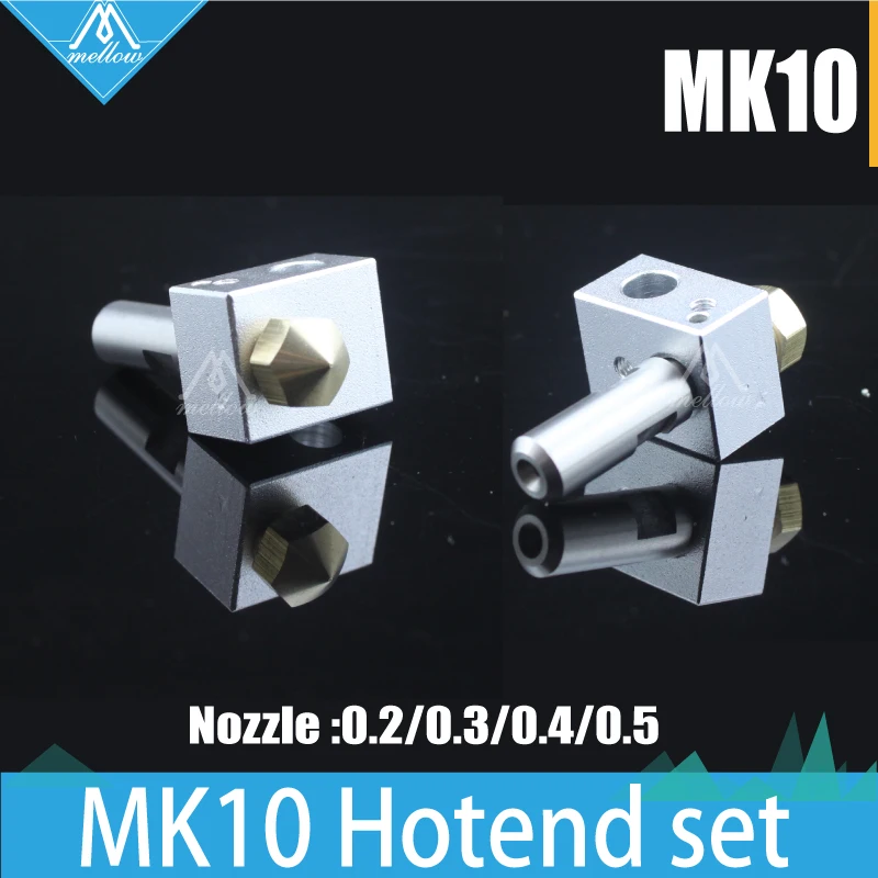 1 комплект 3D принтера Makerbot M7 thread MK10 экструдер латунная насадка Hotend kit 0 2/0 3/0 4/0 5 мм
