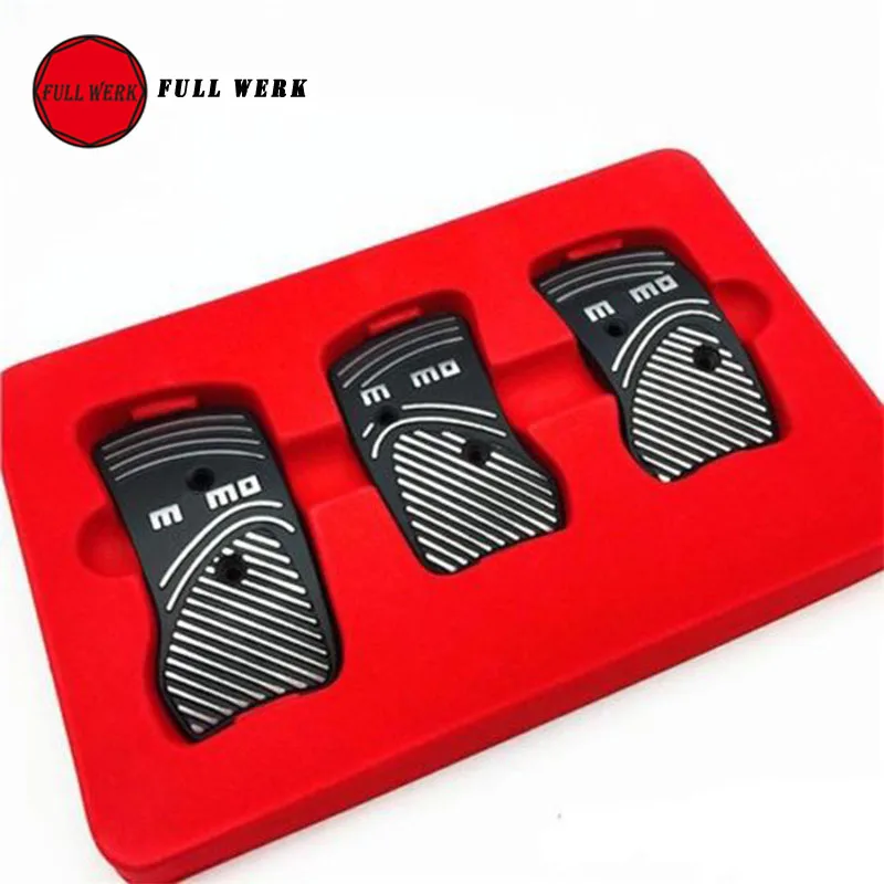 3 шт./компл. Универсальная крышка тормозной колодки из алюминиевого сплава для