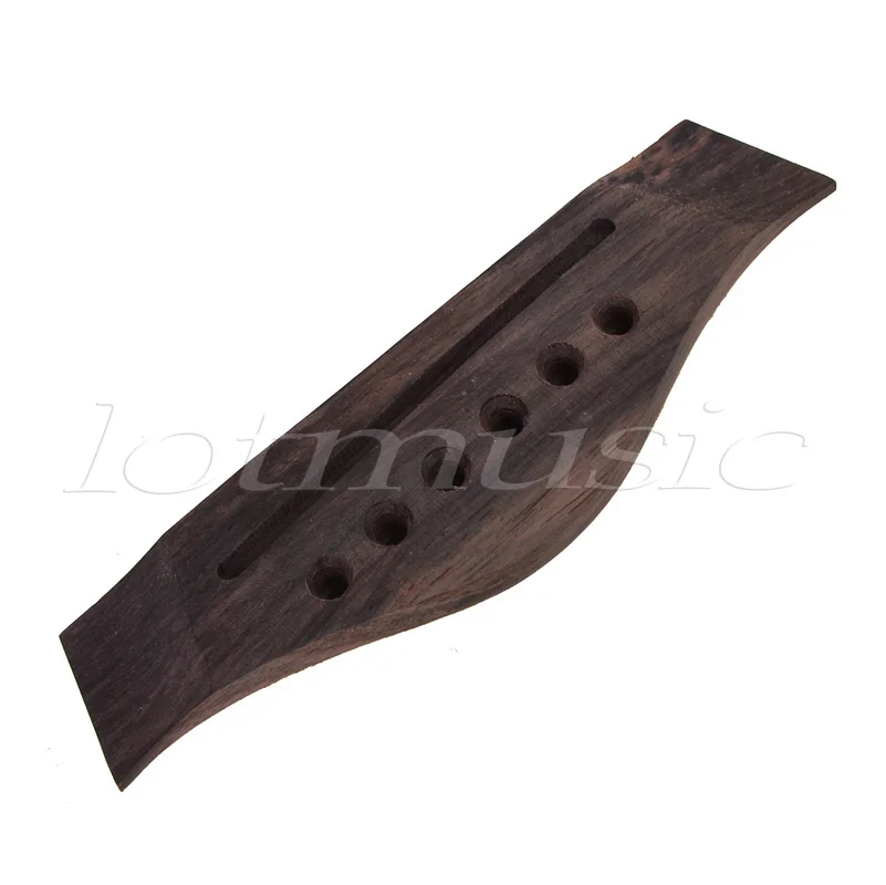 Kmise Rosewood 6 нитей седло через гитарный мост Подходит 34 36 38 дюймов Акустическая