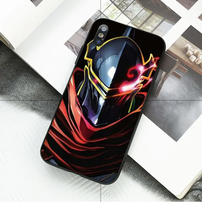 Ruicaica персонаж аниме Overlord DIY Окрашенные аксессуары для телефонов Чехол Apple iPhone 8 7 6