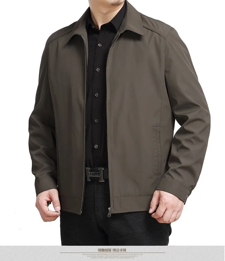 Большие размеры 8XL 7XL 6XL 5XL дышащие мужские куртки Повседневные Удобные мужские куртки с отложным воротником однотонные весенние и осенние мужские куртки