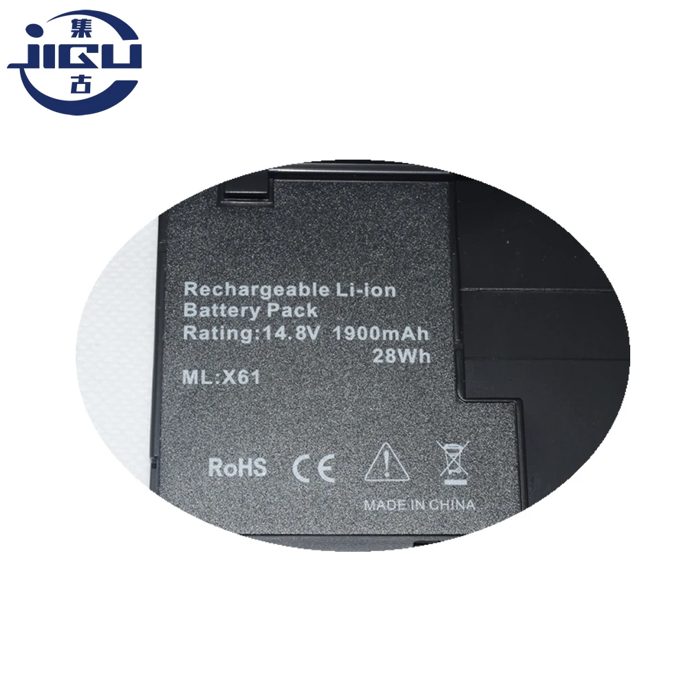 JIGU ноутбука Батарея для IBM lenovo ThinkPad X60 планшетный ПК X60T 6363 6364 6365 6366 6367 6368X61 x61t 7764