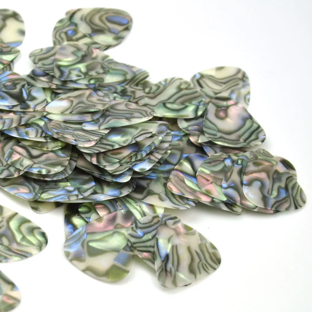 100 шт./лот Abalone Seashell 0 71 мм средняя целлюлоидная гитара для акустических