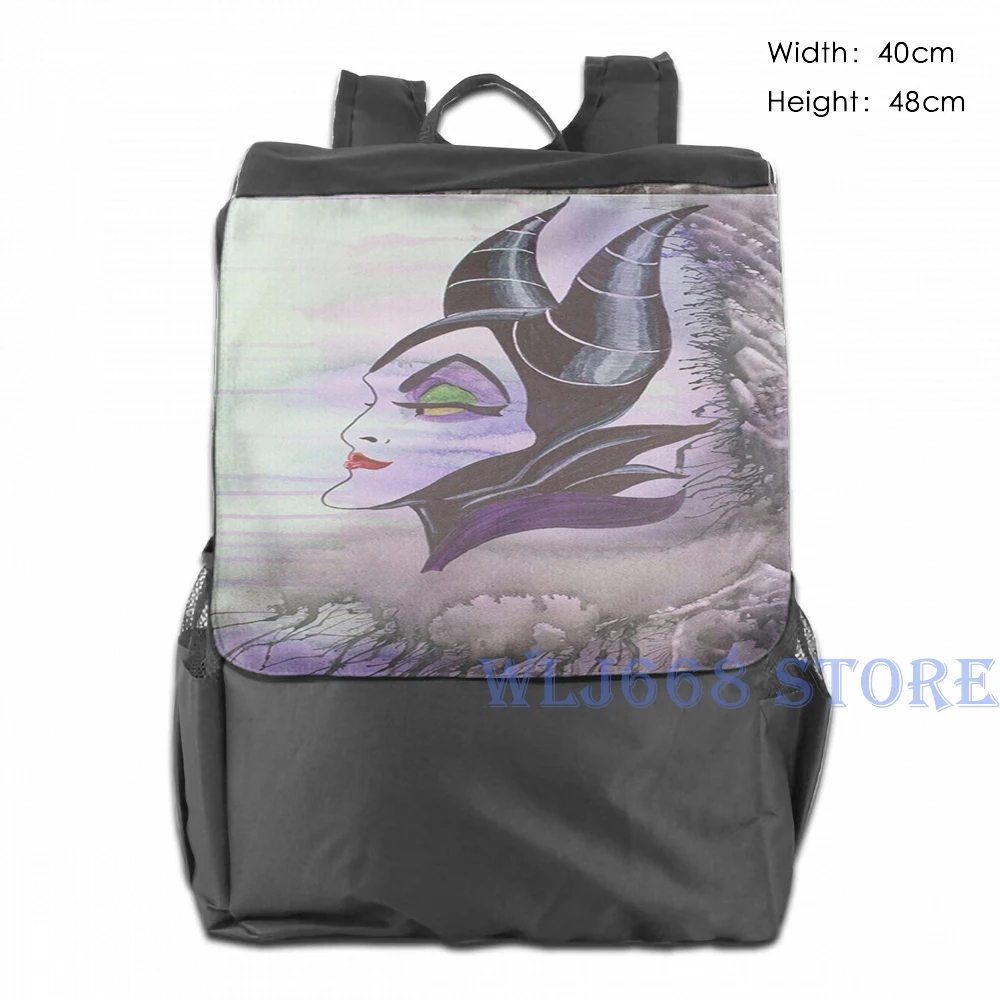 One Size Забавные графические сумки с принтом через плечо женские Maleficent(7) рюкзак на одно плечо для путешествий для мужчин спортивная сумка - Цвет: One Size