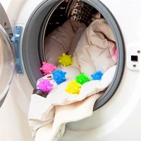 yooap 6 pcs eco friendly wash laundry ball decontamination anti winding softener wrinkle releasing solid reusable dryer balls