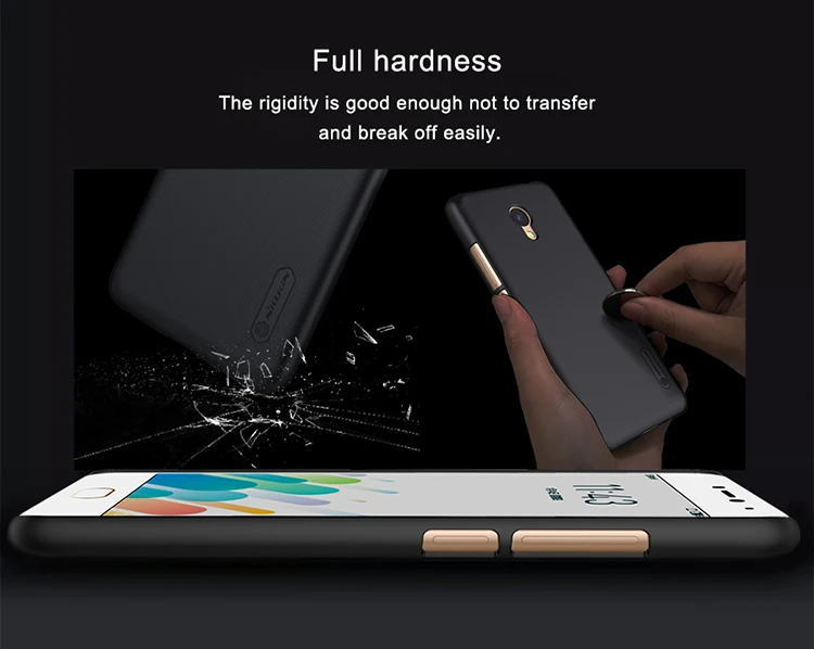 Чехол Nillkin для Meizu A5/M5C суперматовый защитный жесткий чехол из поликарбоната