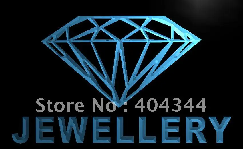 

LB259- OPEN JEWELLERY Display Light Sign home decor crafts