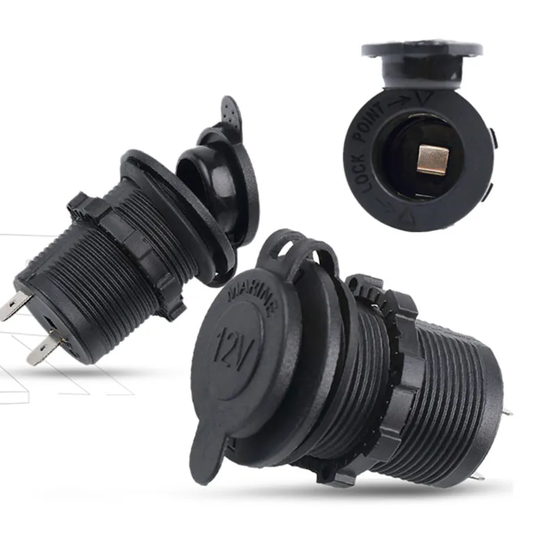 Не USB 12 в разъем электропитания для двигателя водонепроницаемый прикуриватель